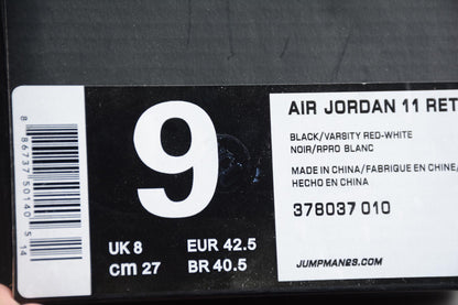 Air Jordan Retro 11 HIGH 378037-010 - DryPom