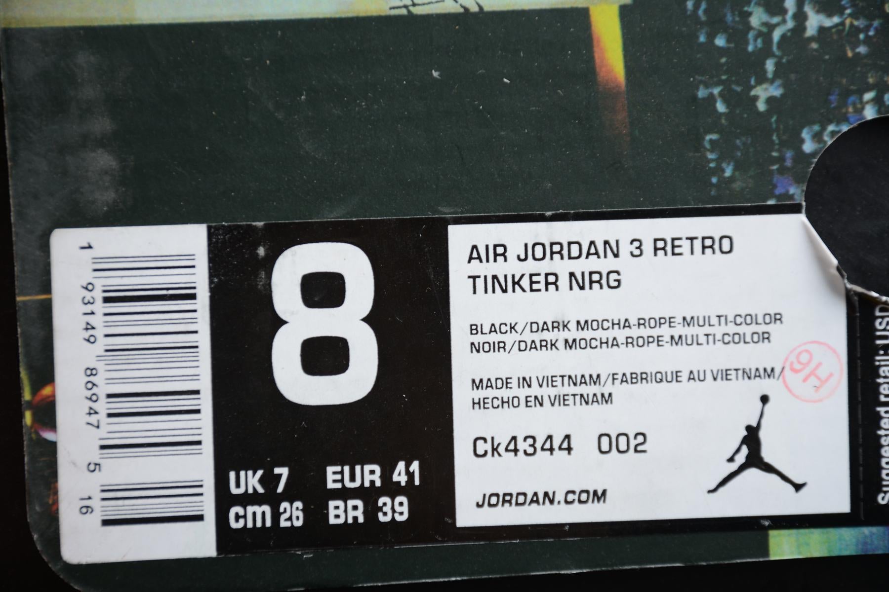 Air Jordan 3 Animal lnstinct CK4344-002 - DryPom